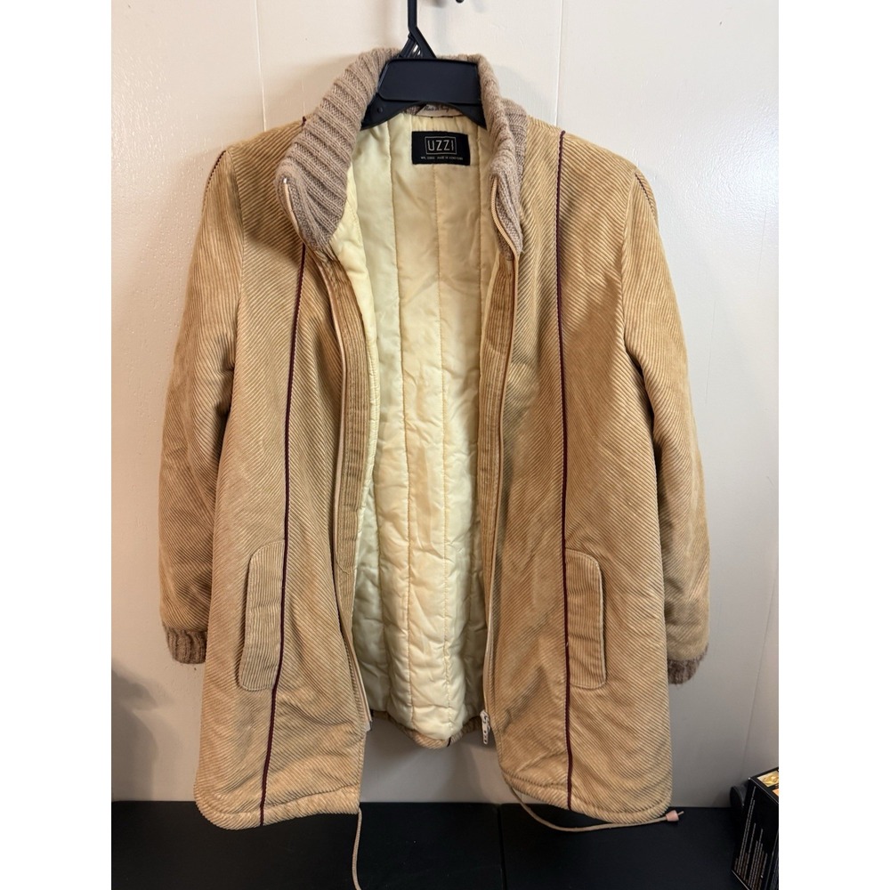 Vintage Uzzi Curdoroy Style Coat